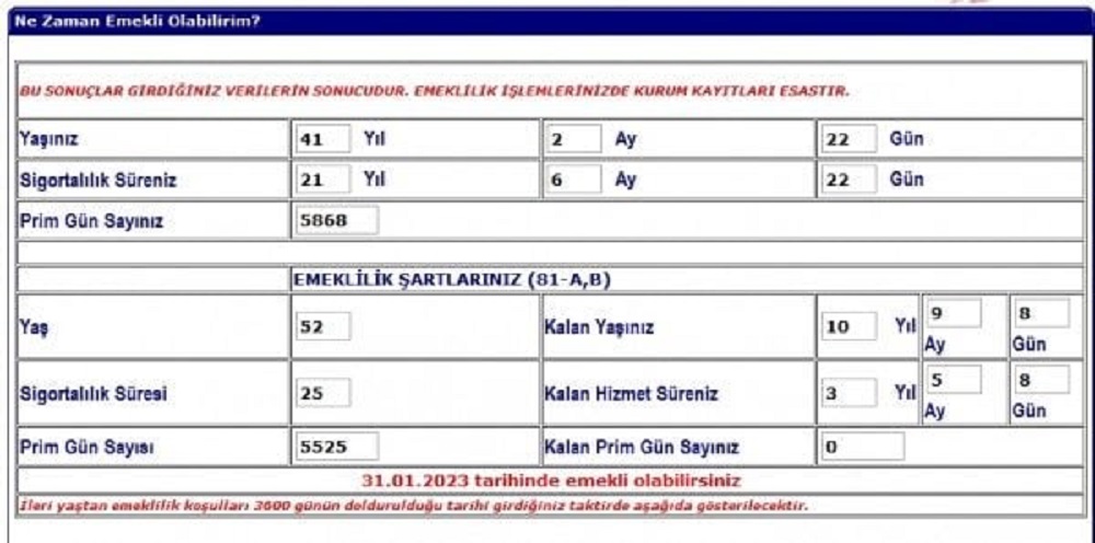 Ne Zaman Emekli Olurum