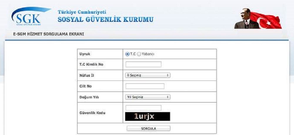 sgk sorgulama